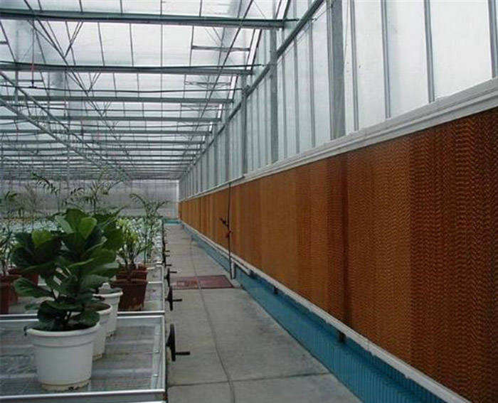 上海花卉基地水帘墙降温